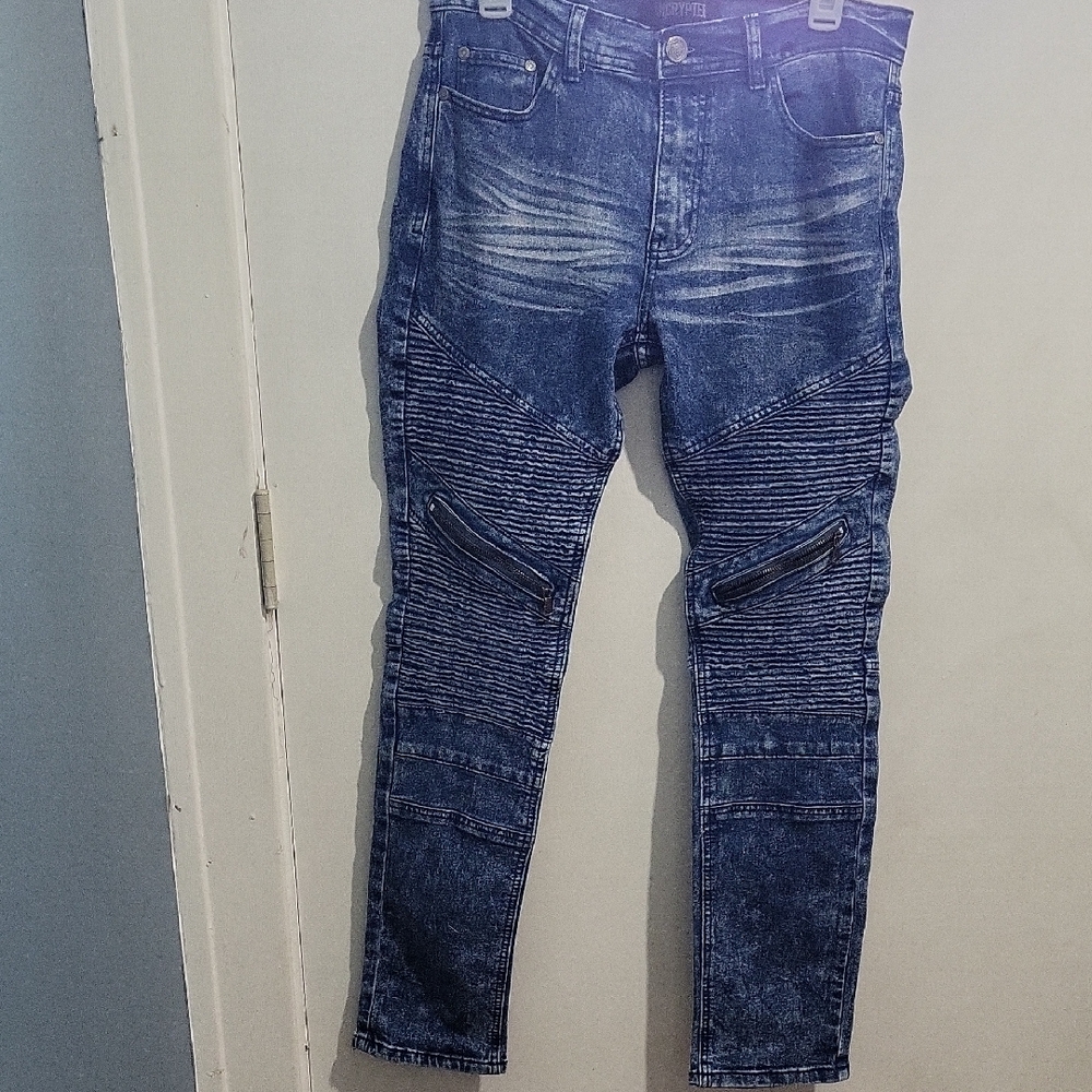 Men's Blue Skinny Jeans